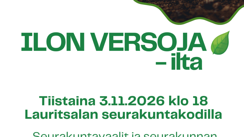 Ilon versoja 3.11.
